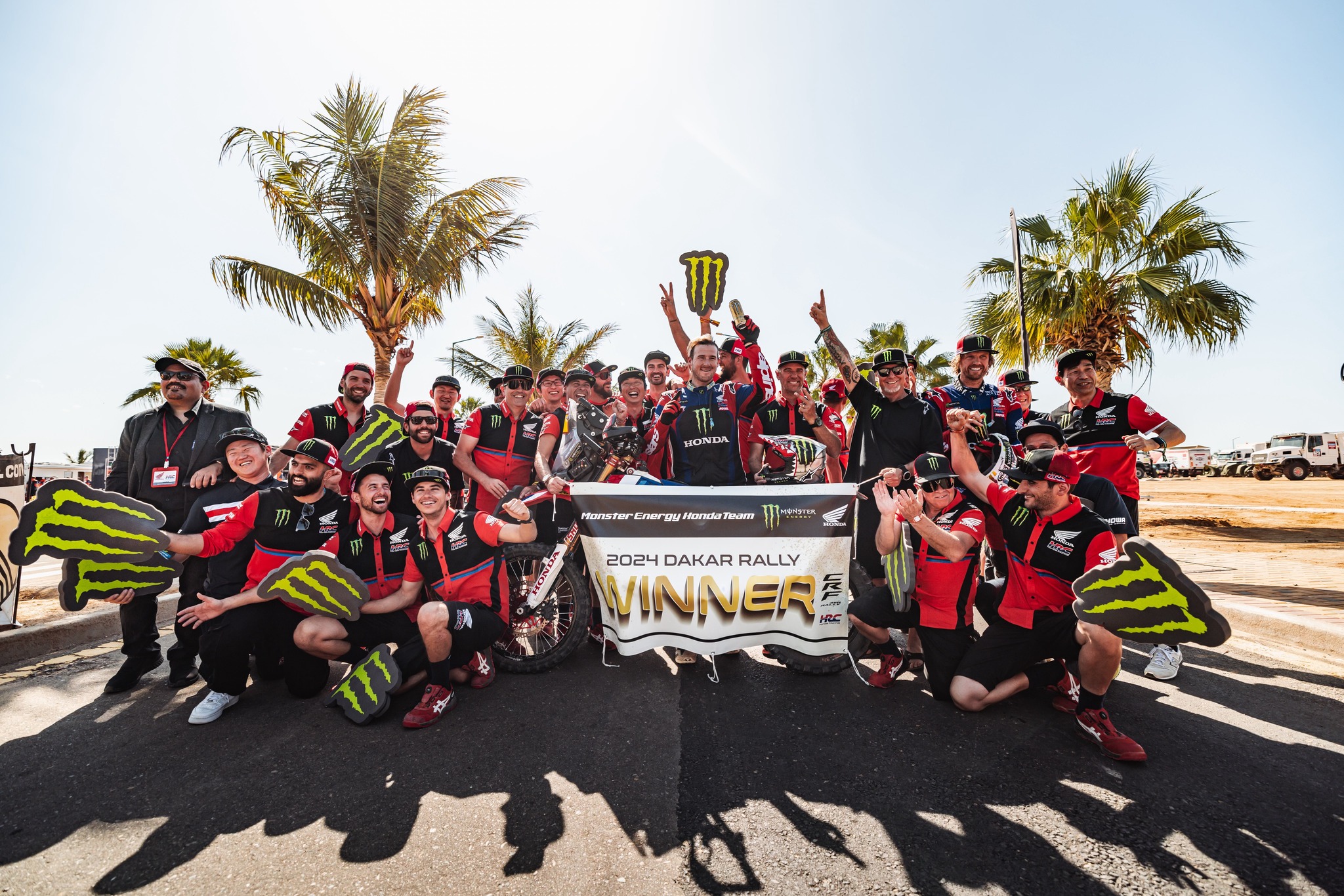 Honda vinner Dakar 2024